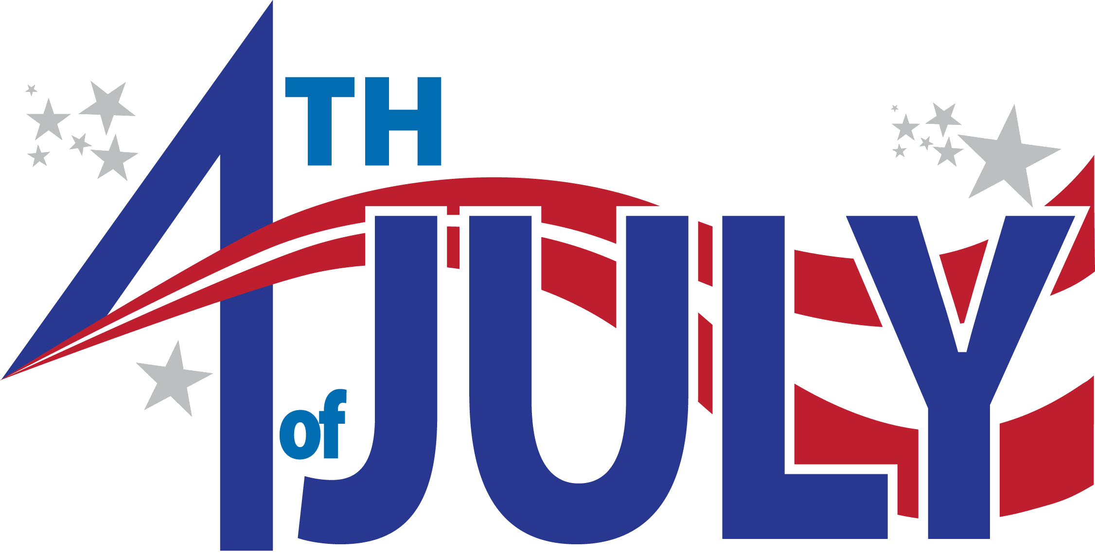 4th Of July Font PNG