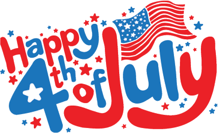 4th Of July Vector Art PNG