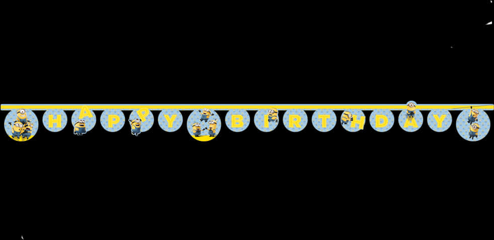 A Banner With Yellow And Blue Letters PNG