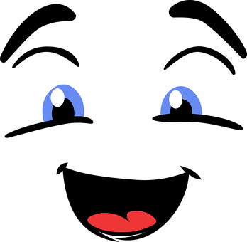 A Black Background With Blue Eyes And Red Lips PNG