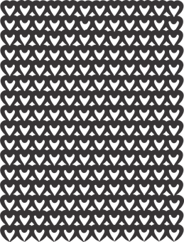 A Black Background With Hearts PNG