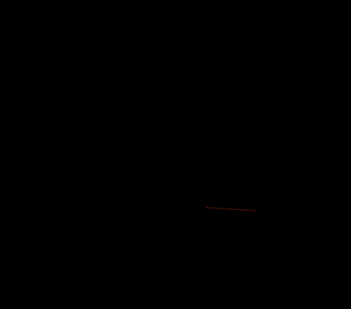 A Black Background With Orange Lines PNG