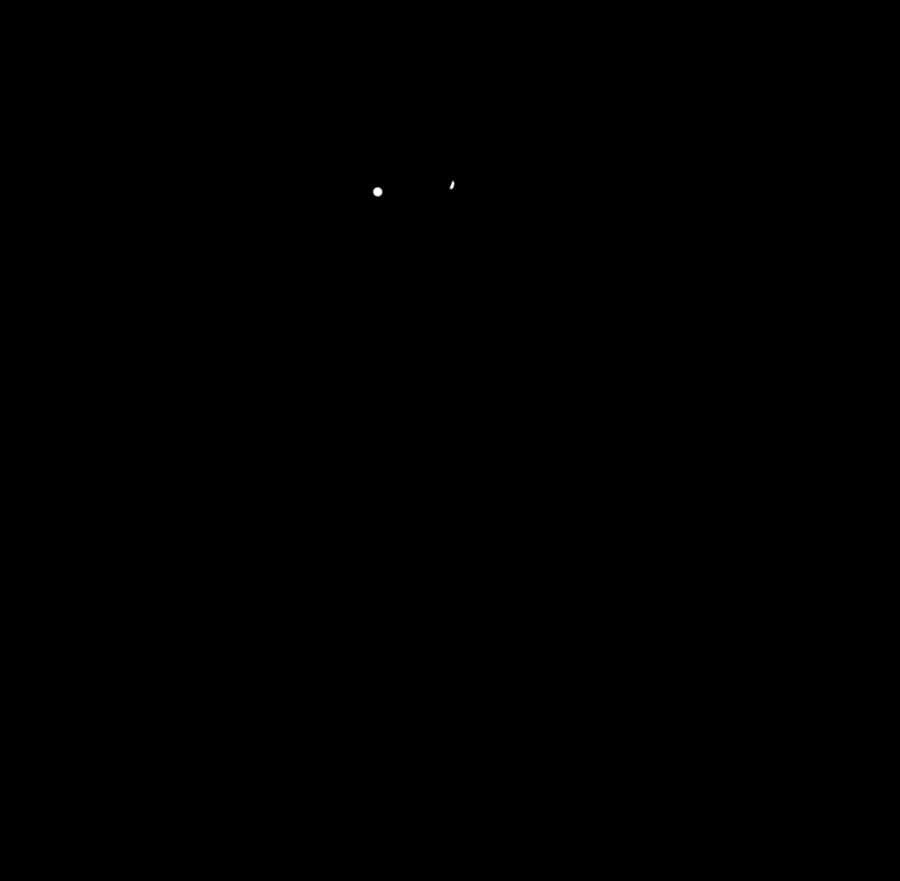 A Black Background With White Lights PNG