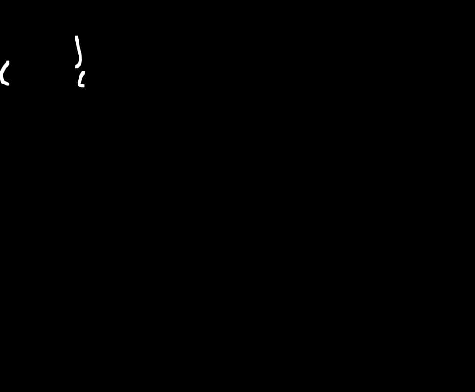 A Black Screen With White Text PNG