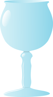 A Blue Liquid Dripping From A Glass PNG