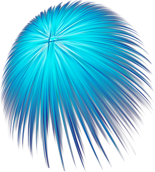A Blue Sphere With White Lines PNG
