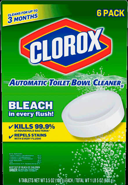A Box Of Toilet Cleaner PNG