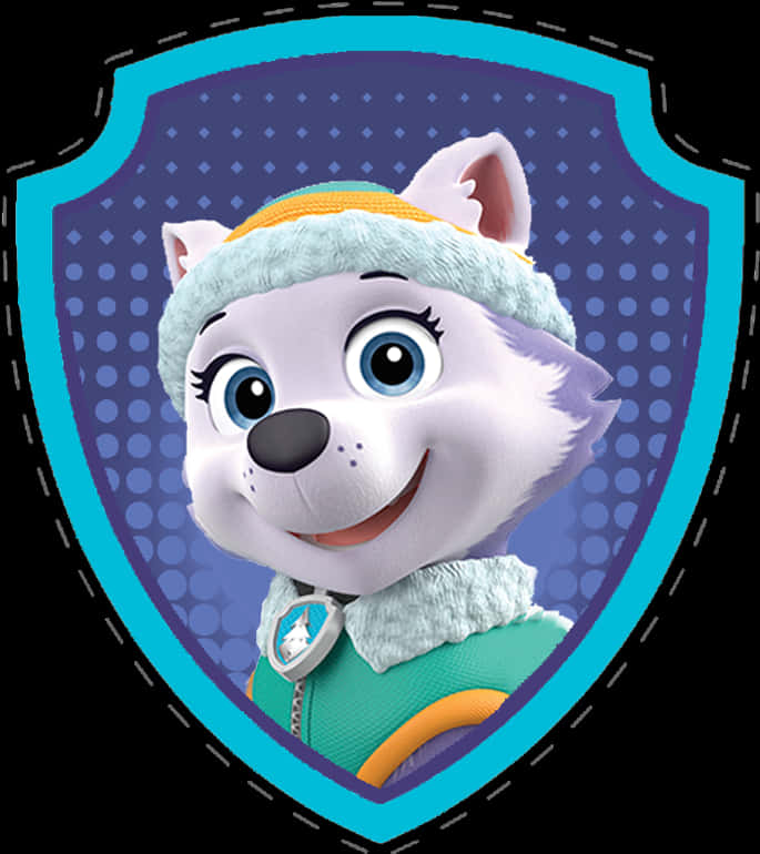 A Cartoon Character In A Shield PNG