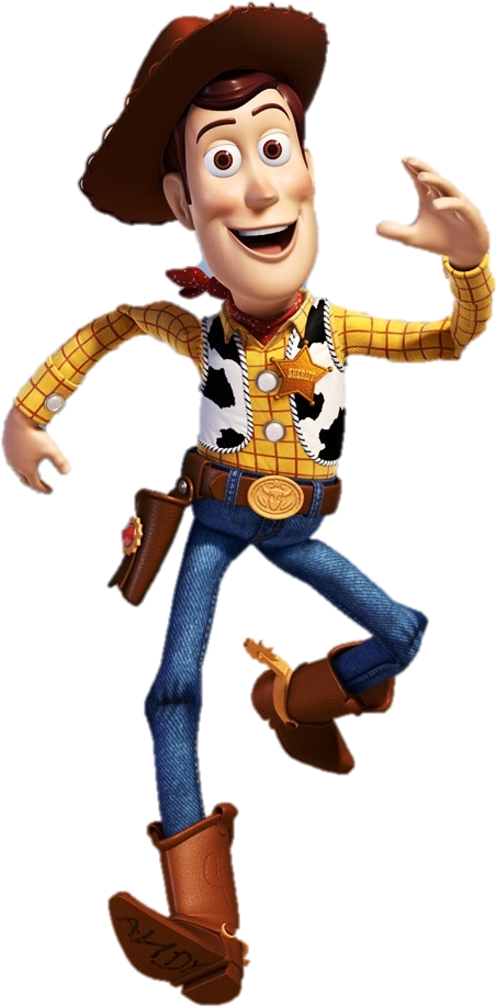 A Cartoon Character Of A Cowboy