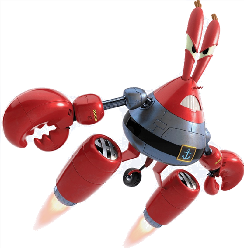 A Cartoon Character Of A Crab