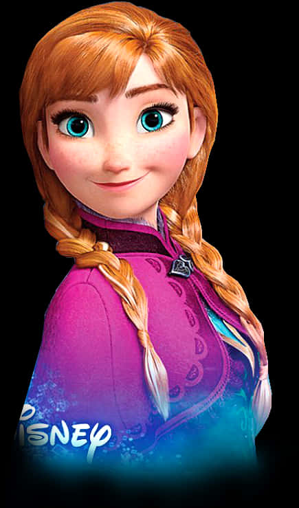 A Cartoon Character Of A Girl PNG