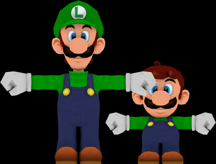 A Cartoon Character Of A Man And A Man PNG
