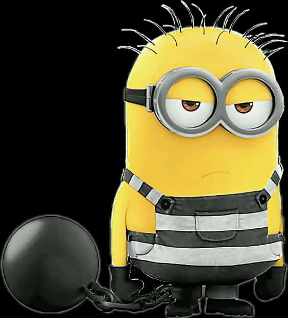 A Cartoon Character Of A Minion PNG