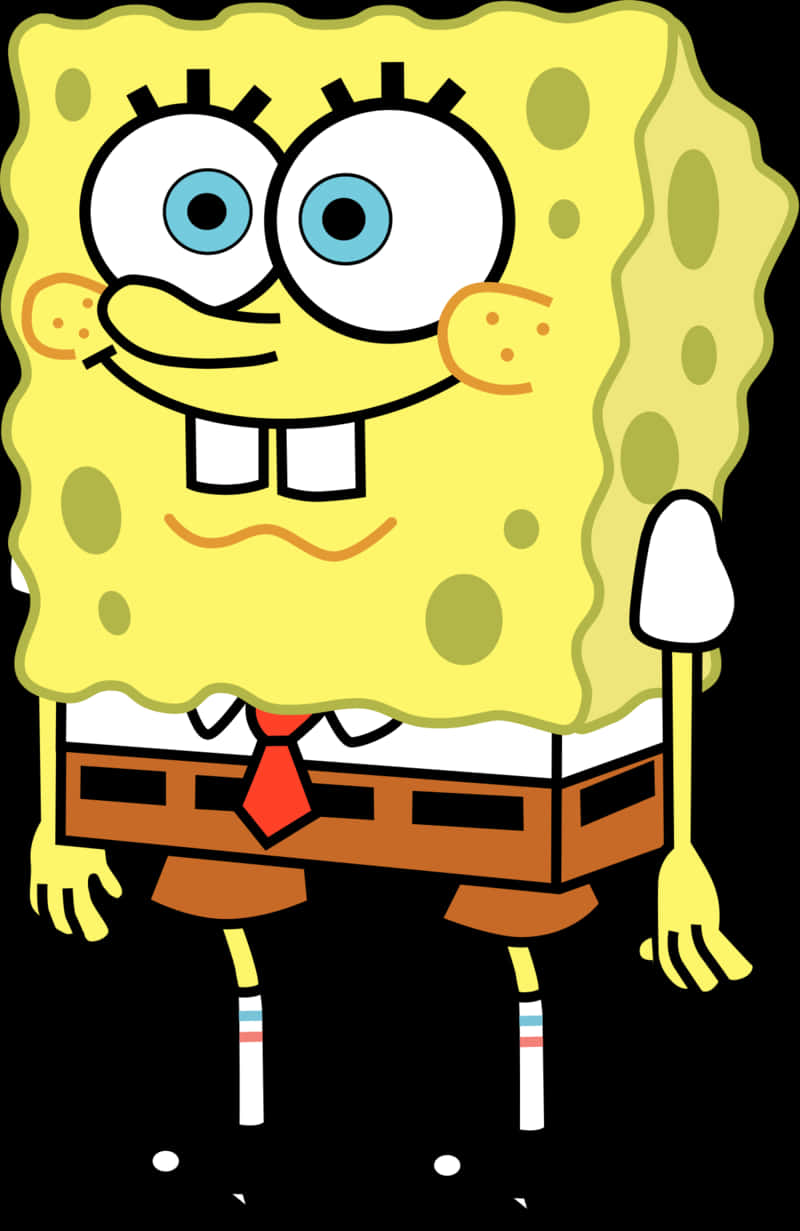 A Cartoon Character Of A Spongebob