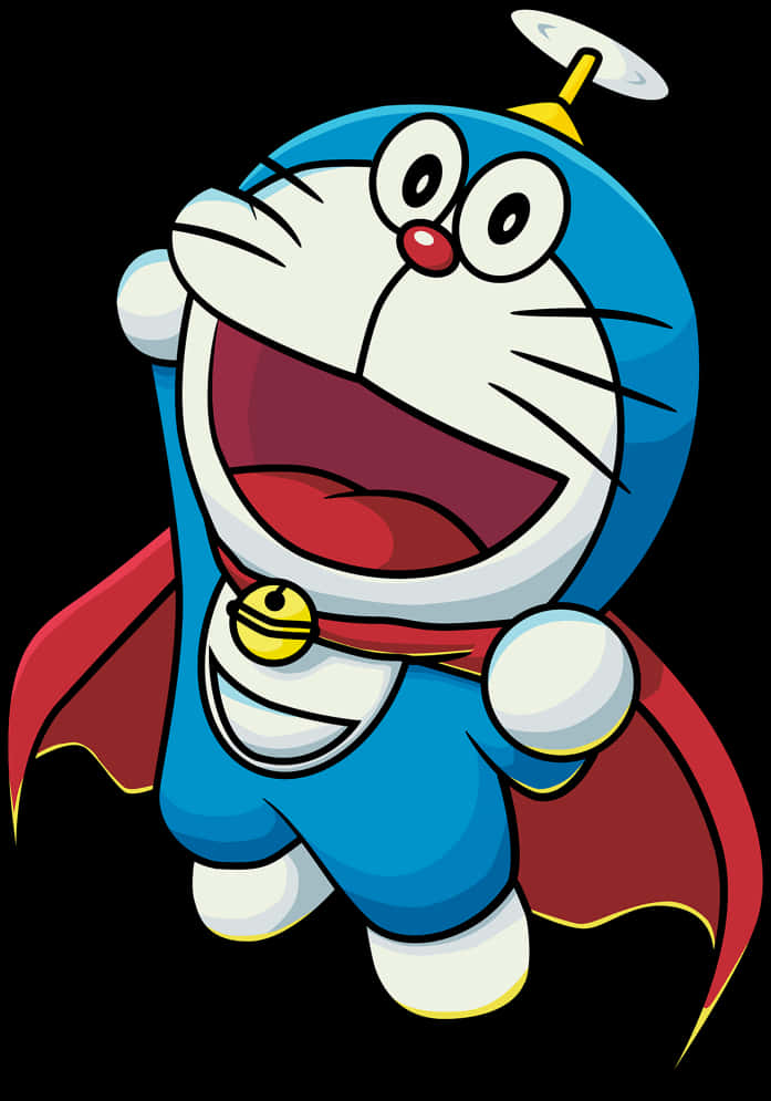 A Cartoon Character With A Cape PNG