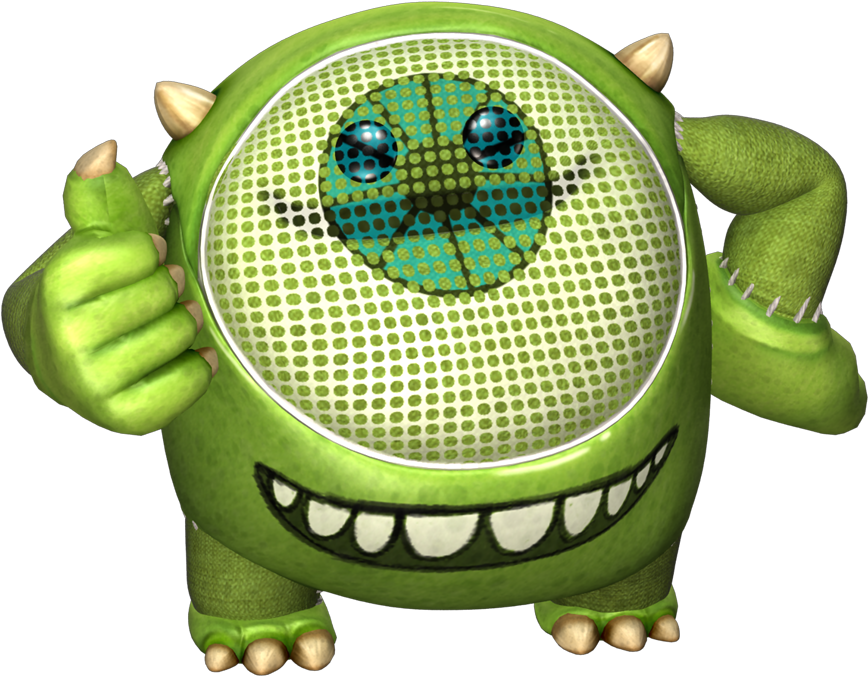 A Cartoon Character With A Green Face