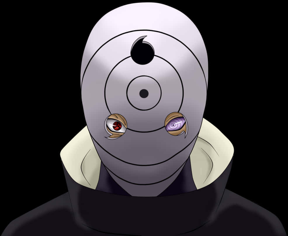 A Cartoon Character With A Mask PNG