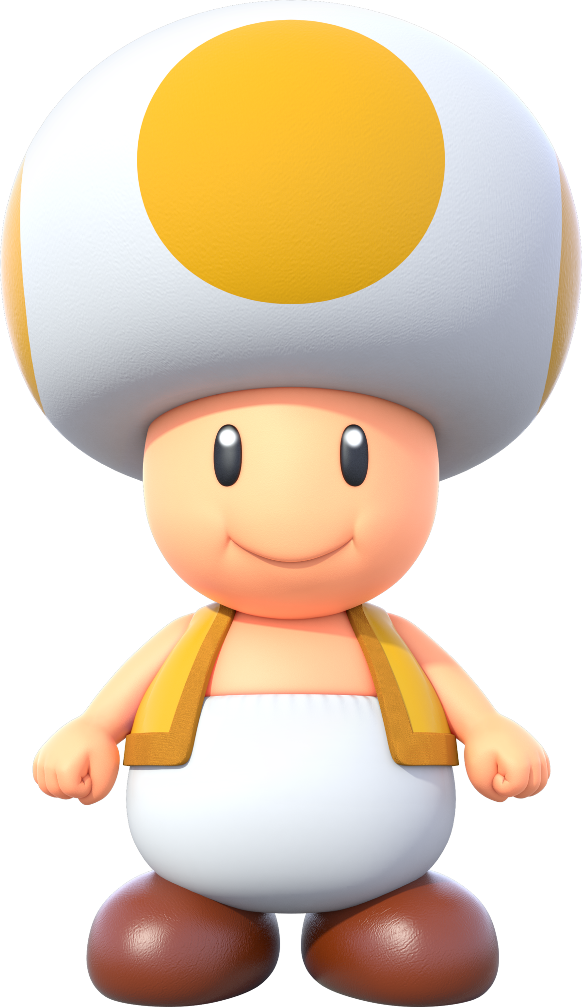 A Cartoon Character With A Mushroom Hat
