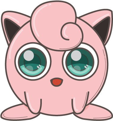 A Cartoon Character With Large Eyes PNG