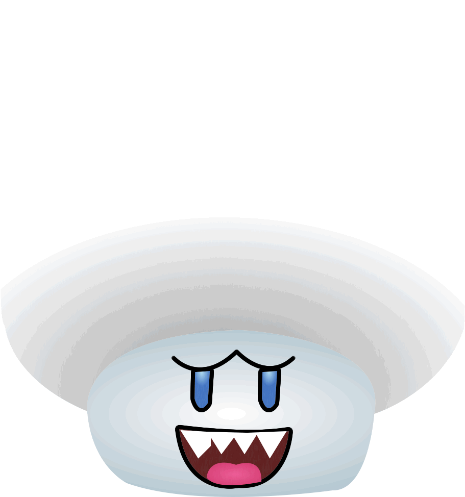 A Cartoon Mushroom With A Face