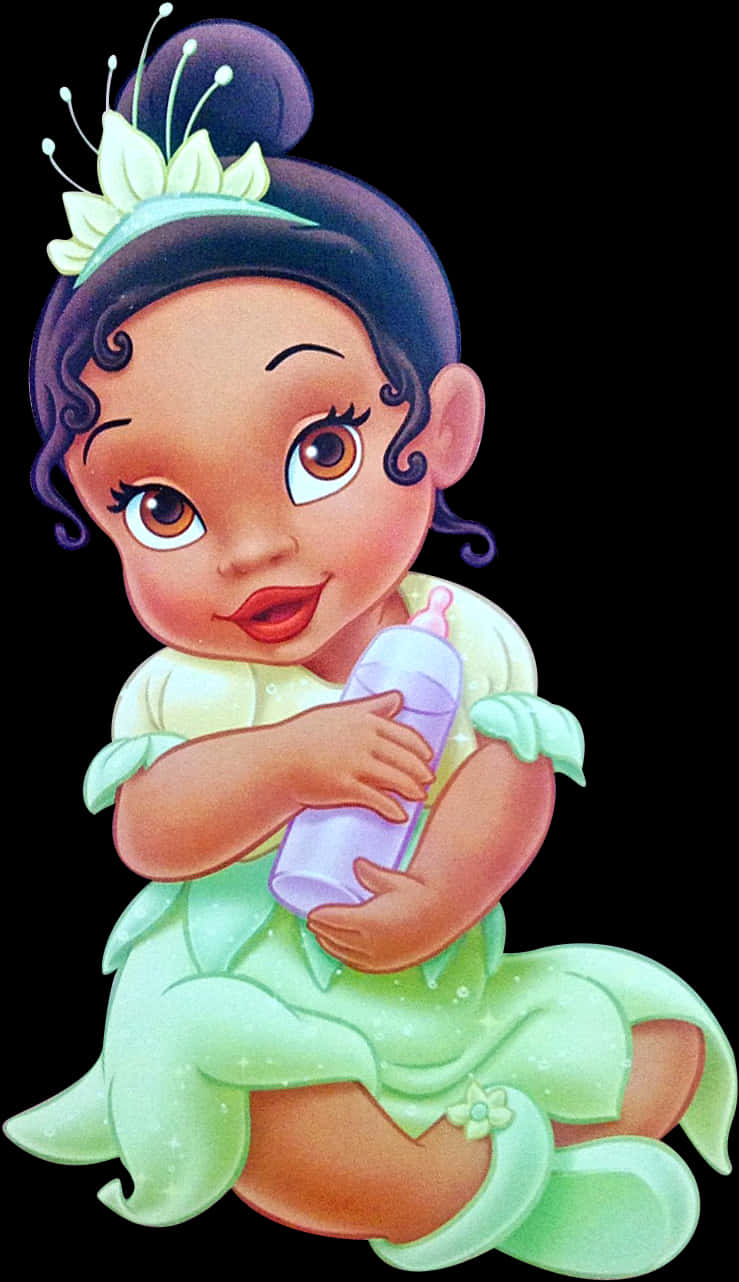 A Cartoon Of A Baby PNG