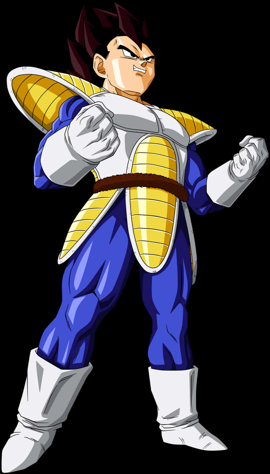 A Cartoon Of A Blue And Gold Dragon Ball Character