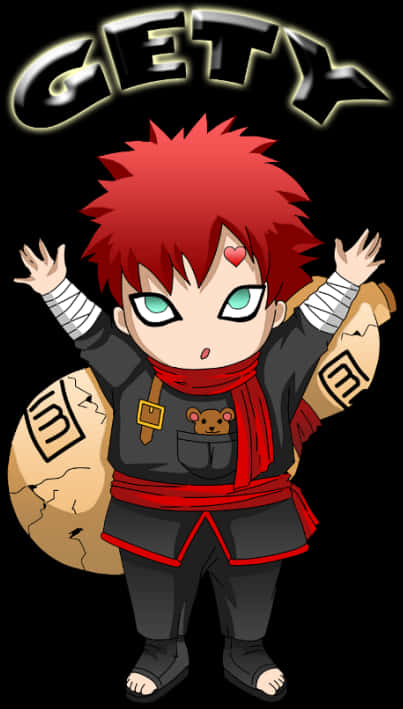 A Cartoon Of A Boy With Red Hair PNG