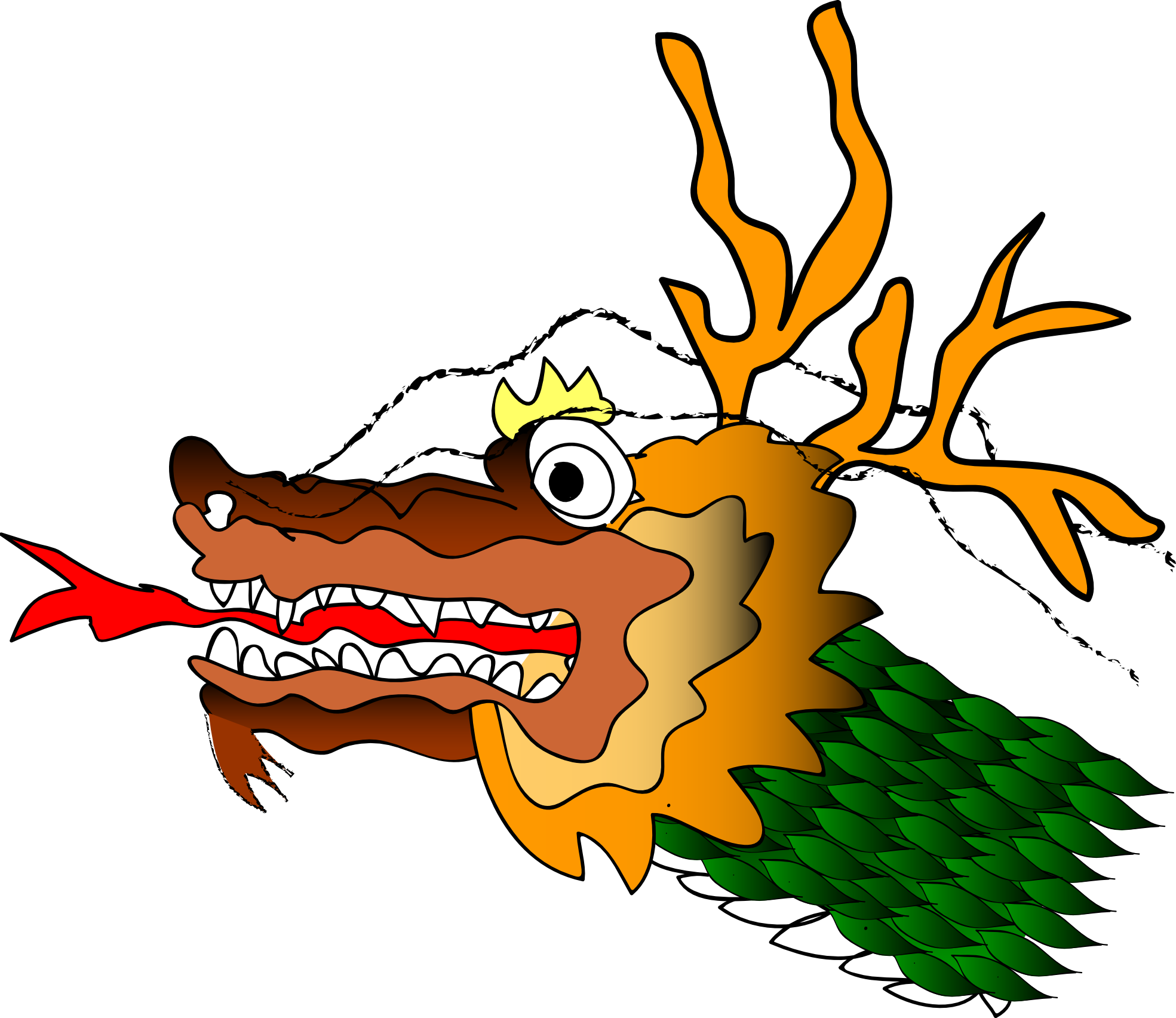 A Cartoon Of A Dragon PNG