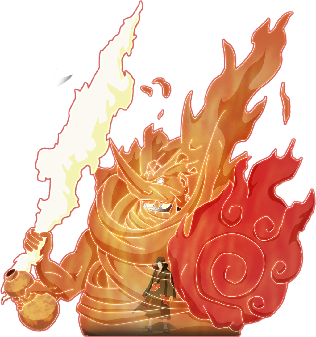 A Cartoon Of A Fire Monster