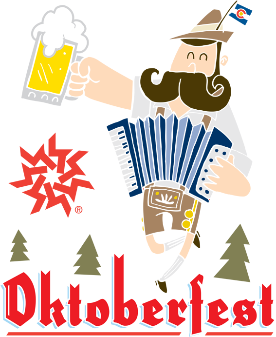 A Cartoon Of A Man Holding A Beer And An Accordion PNG