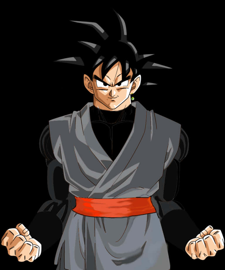 A Cartoon Of A Man In A Grey Robe With Black Hair PNG