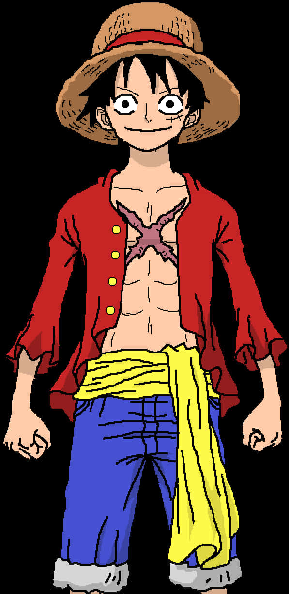 A Cartoon Of A Man In A Pirate Garment