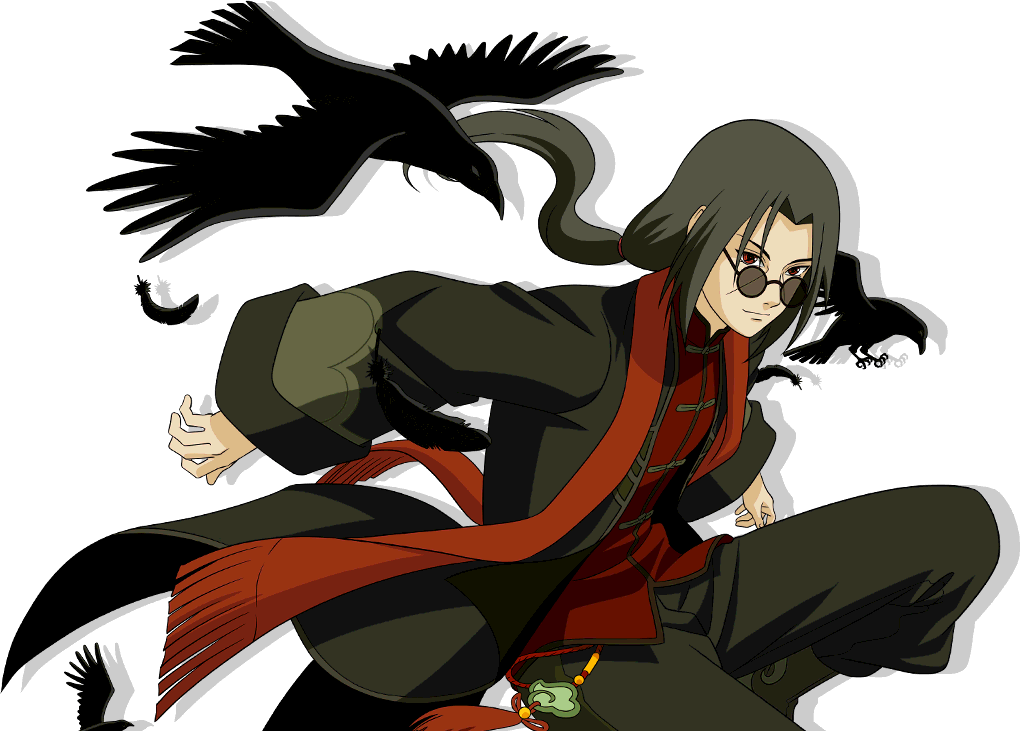 A Cartoon Of A Man With Long Hair And Glasses PNG