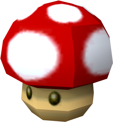 A Cartoon Of A Mushroom