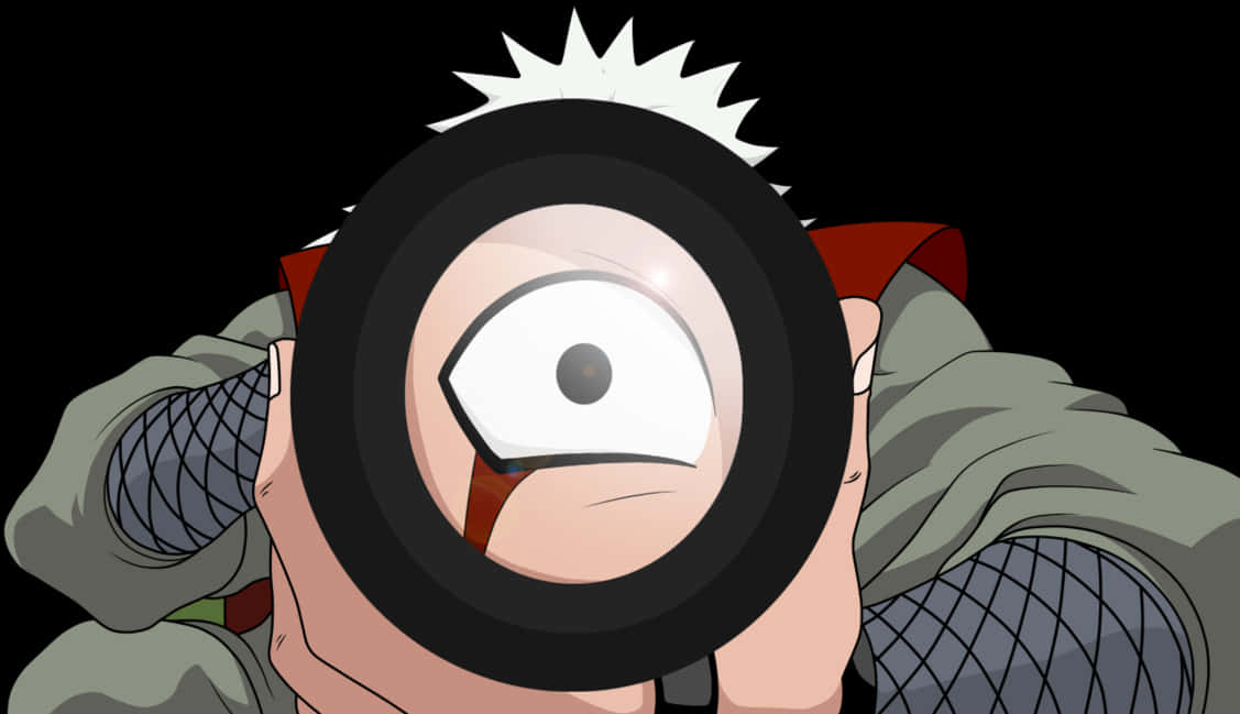 A Cartoon Of A Person Holding A Magnifying Glass PNG