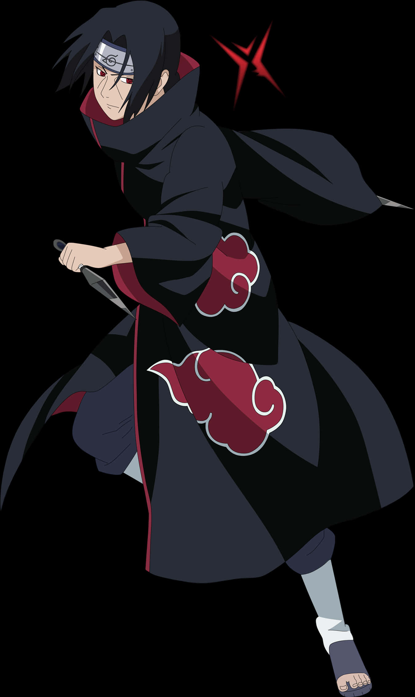 A Cartoon Of A Person In A Black Robe