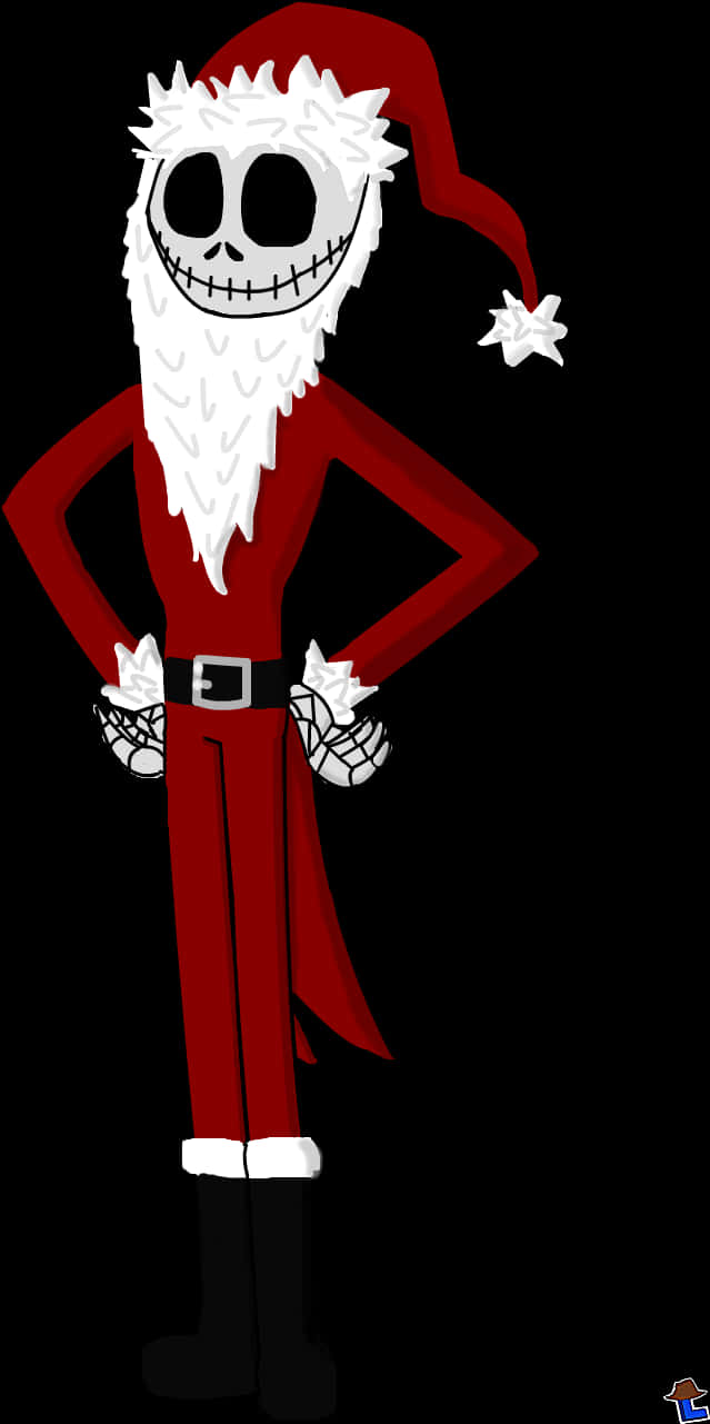 A Cartoon Of A Santa Claus PNG