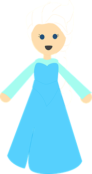 A Cartoon Of A Woman PNG