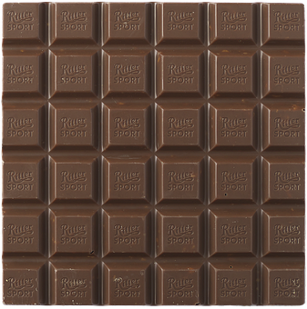 A Close Up Of A Chocolate Bar PNG
