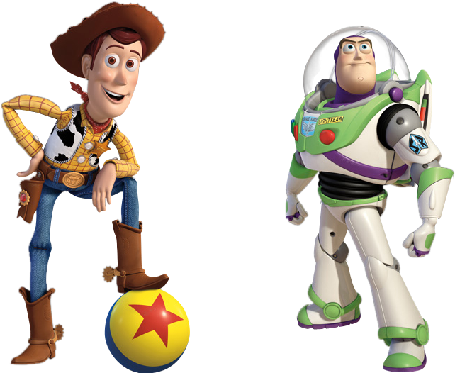 A Couple Of Toy Characters PNG