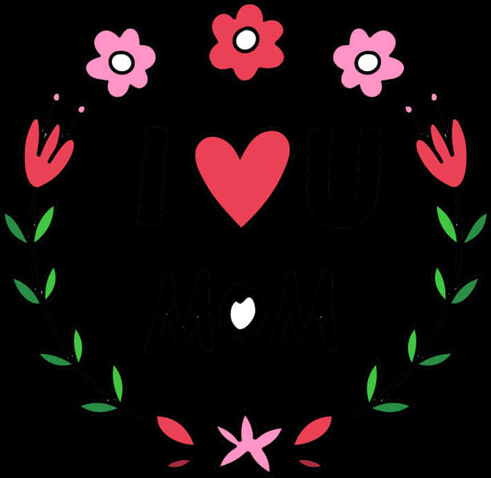 A Drawing Of Flowers And Leaves PNG