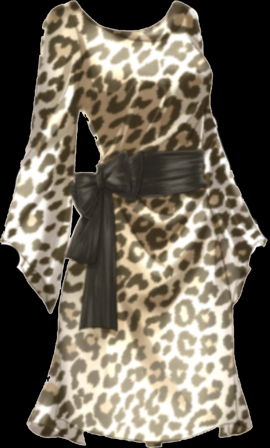 A Dress With A Black Belt PNG