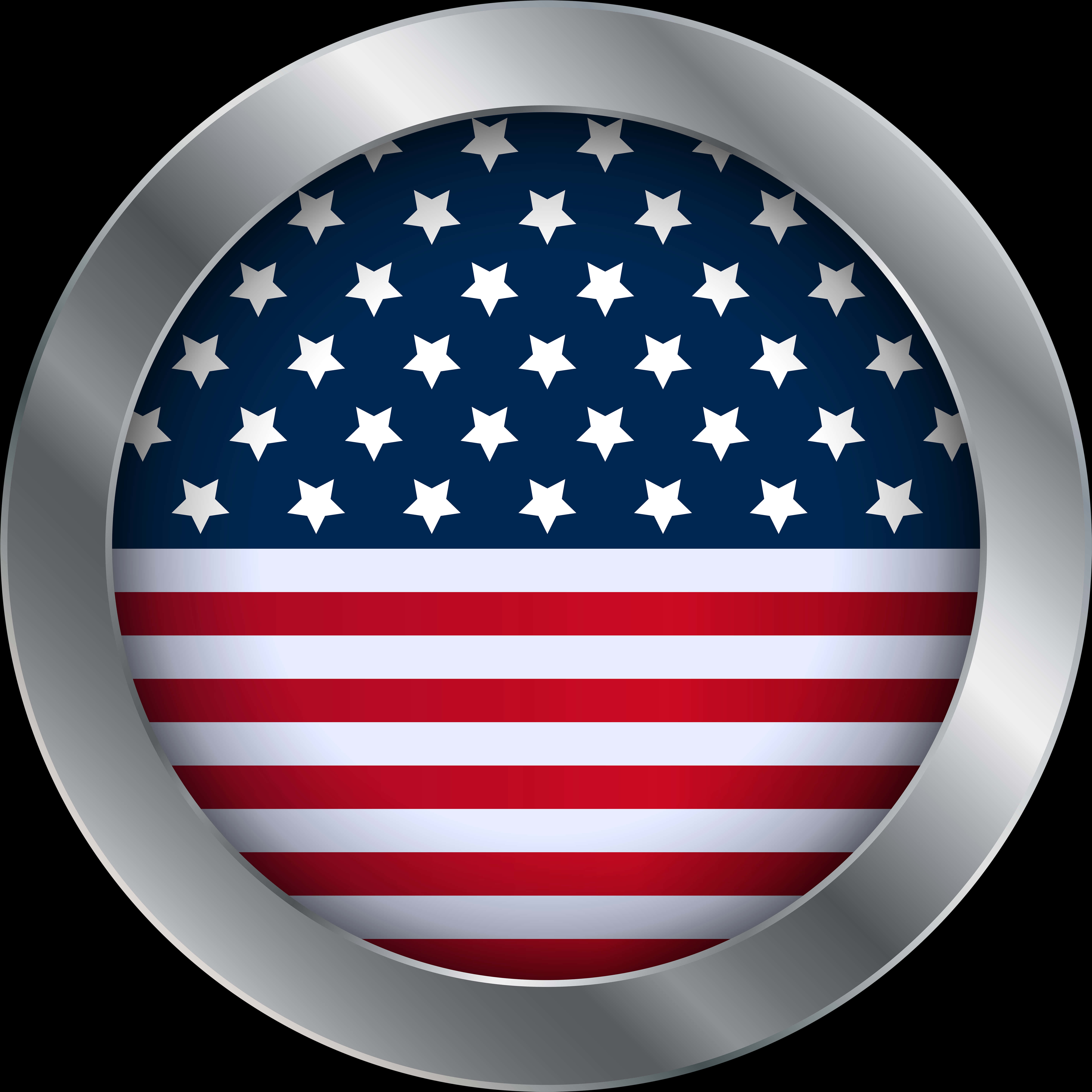 A Flag In A Circle PNG