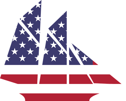 A Flag On A Boat PNG
