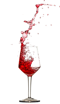 A Glass Of Red Liquid PNG