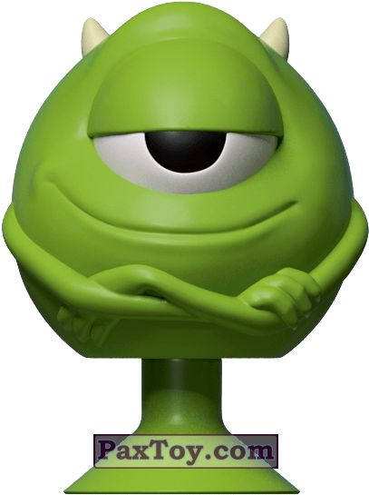 A Green Cartoon Character With Arms Crossed