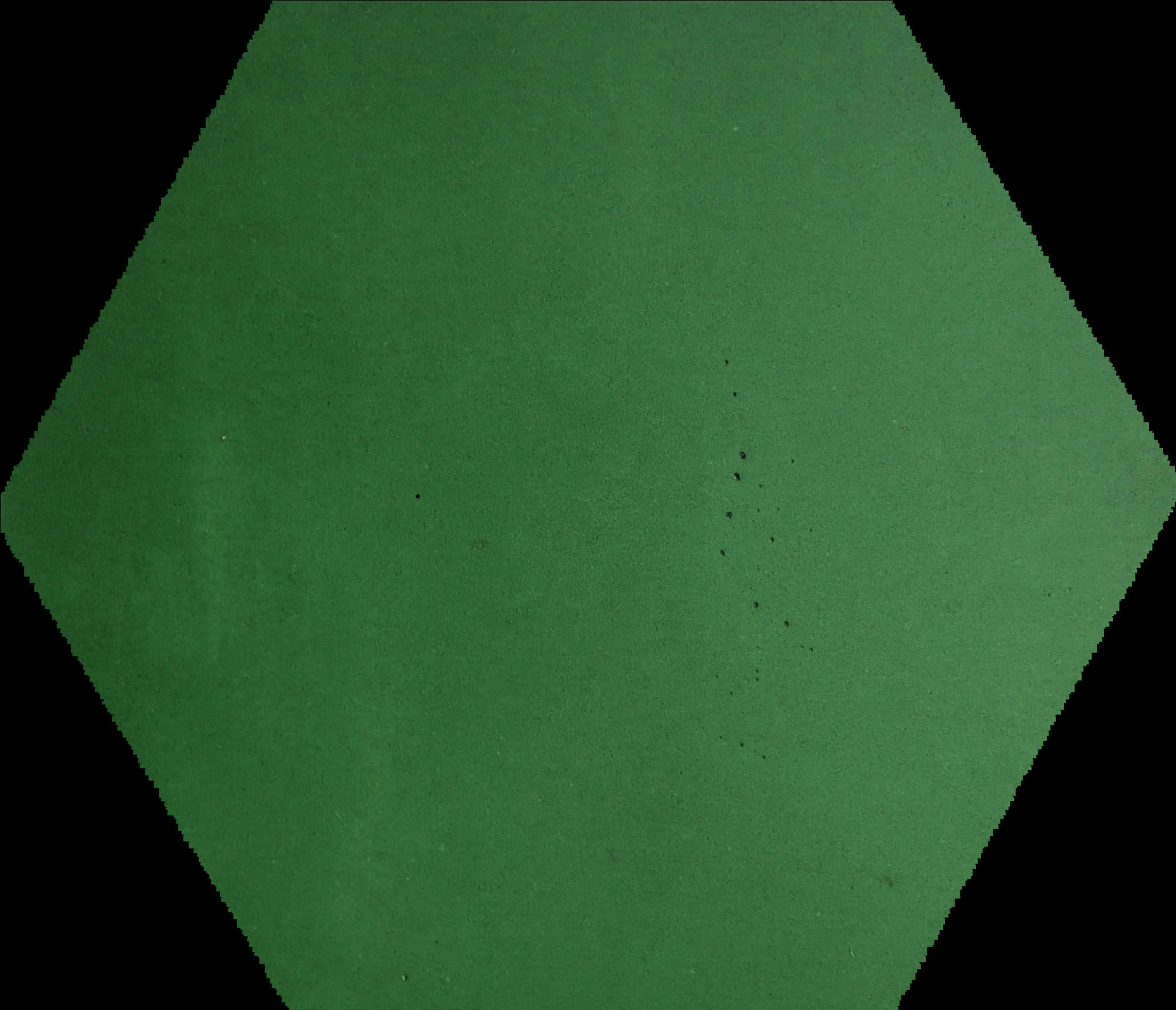 A Green Hexagon With Black Border PNG