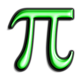 A Green Letter Of A Mathematical Symbol PNG