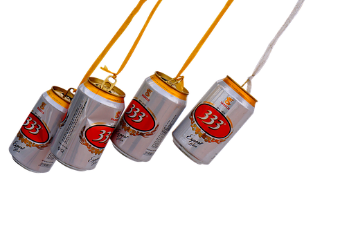 A Group Of Cans From Strings