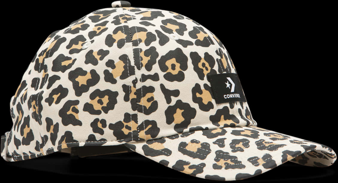 A Hat With A Leopard Print PNG